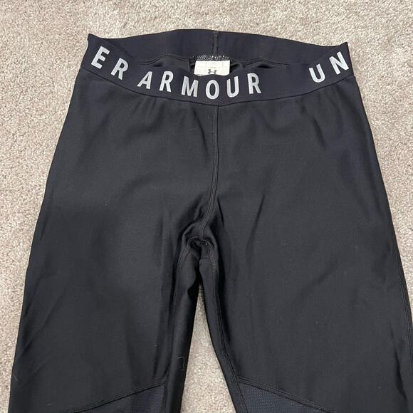 Under Armour Women's Compression Running‎ Tights Black Ankle Size Medium - Picture 5 of 8